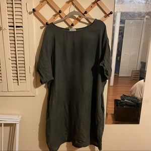 ✨VINTAGE✨ Italian Linen Pocket Dress